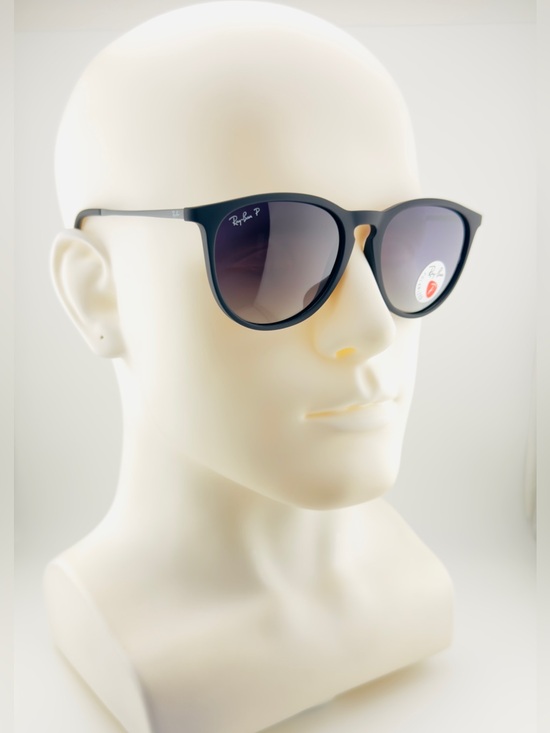 Ray-Ban Accessories - Ray-Ban Erika Women Sunglasses RB4171 Matte black Frame Gradient Gray Lenses